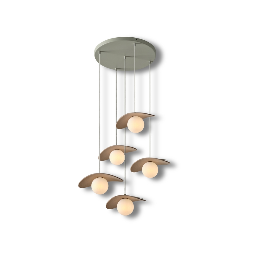 Osram - Люстра на тросі DECOR PEARL 5xG9/5W/230V бежева