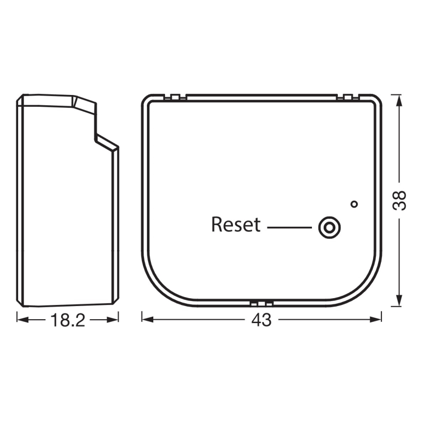 Osram - Модуль для двокнопкового вимикача SMART+ 230V Wi-Fi