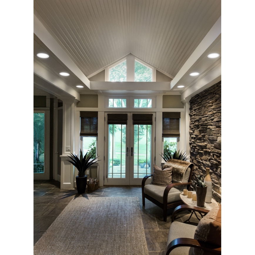 Osram - комплект із 6 вбудованих світильників ESSENTIAL LED/18W/230V, 4000K, діаметр 22 см, білий