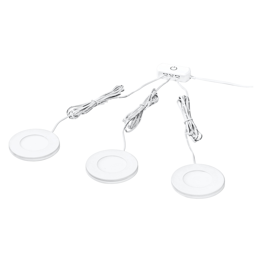 Osram - НАБІР 3 шт. LED світильник під шафку UNDERCABINET LED/8,5W/230V 3000K білий