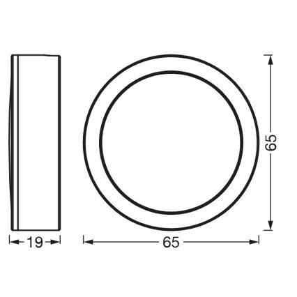 Osram - Набір з 3 LED-підсвіток UNDERCABINET LED/3W/230V 3000K білий