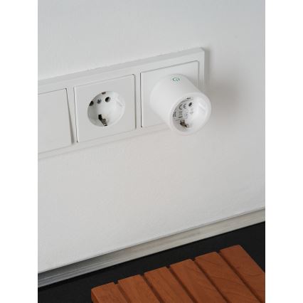 Osram - Набор из 2 умных розеток SMART+ MATTER SCHUKO 2300W/230V/10A Wi-Fi, белые