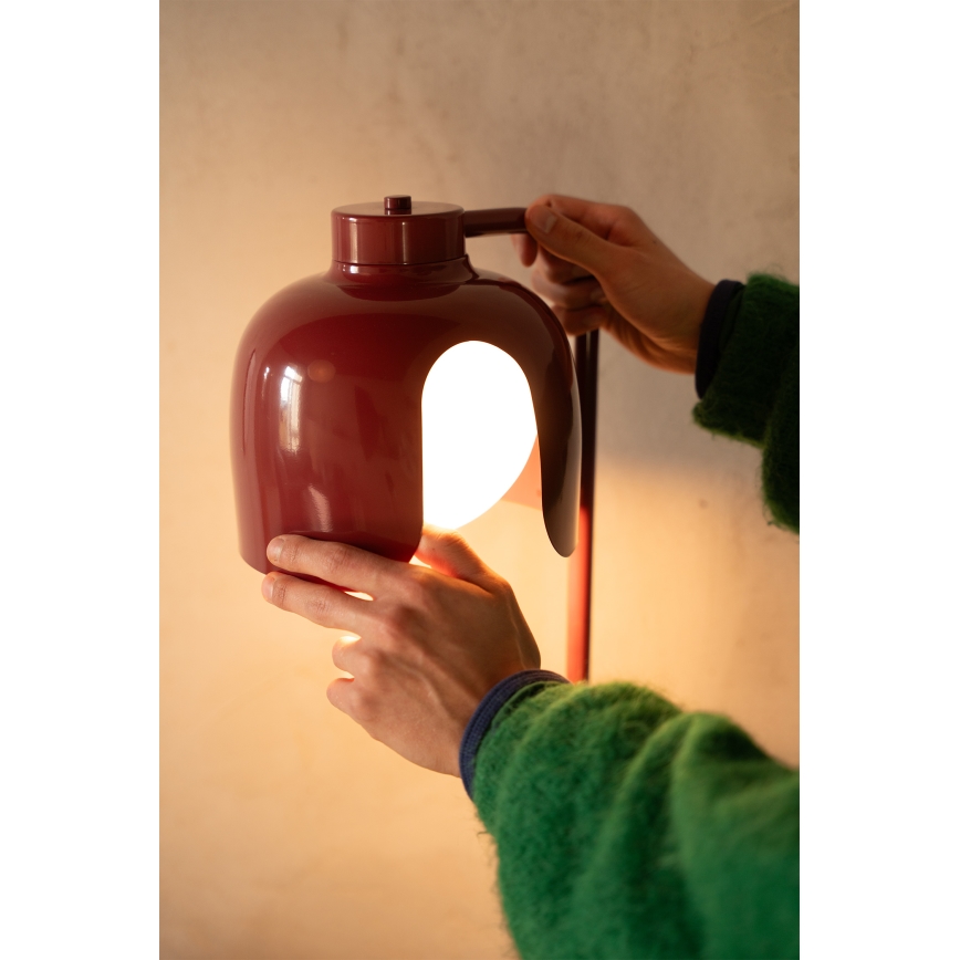 Osram - напольная лампа DECOR COROLLE 1xE27/15W/230V красная