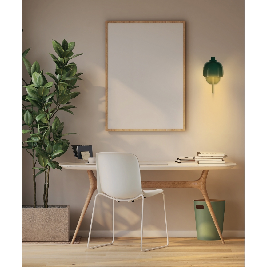 Osram - Настенный светильник DECOR COROLLE 1xG9/20W/230V зелёный