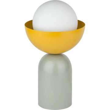 Osram - настільна лампа DECOR BOWL 1xE14/25W/230V зелена/жовта
