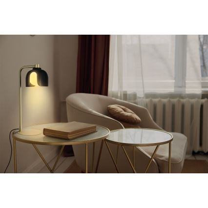 Osram - Настільна лампа DECOR COROLLE 1xG9/20W/230V чорна/золота