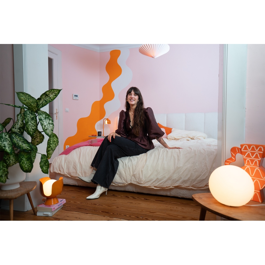 Osram - Настільна лампа DECOR COROLLE 1xG9/20W/230V помаранчева