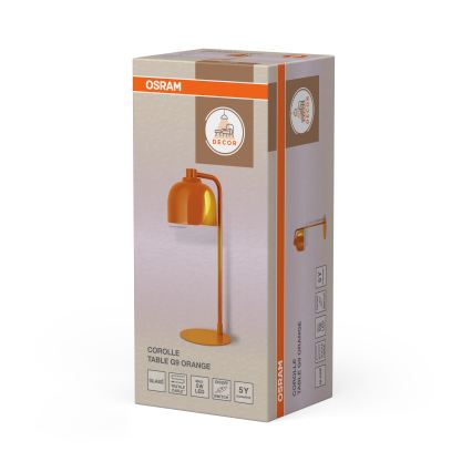 Osram - Настільна лампа DECOR COROLLE 1xG9/20W/230V помаранчева