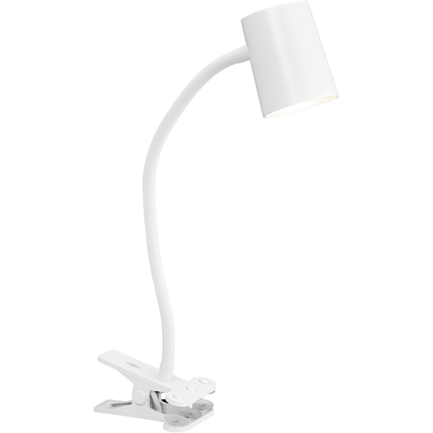 Osram - Настільна лампа на прищіпці DESK LINE 1xGU10/9W/230V біла