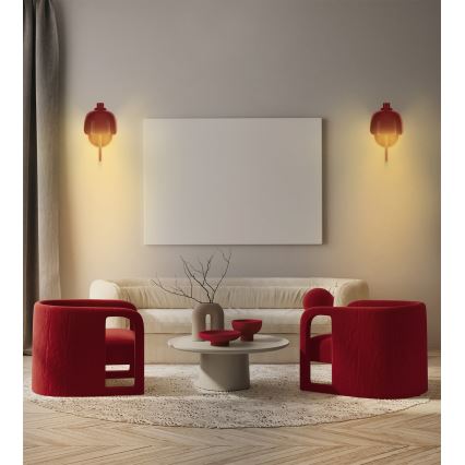 Osram - Настінний світильник DECOR COROLLE 1xG9/20W/230V червоний