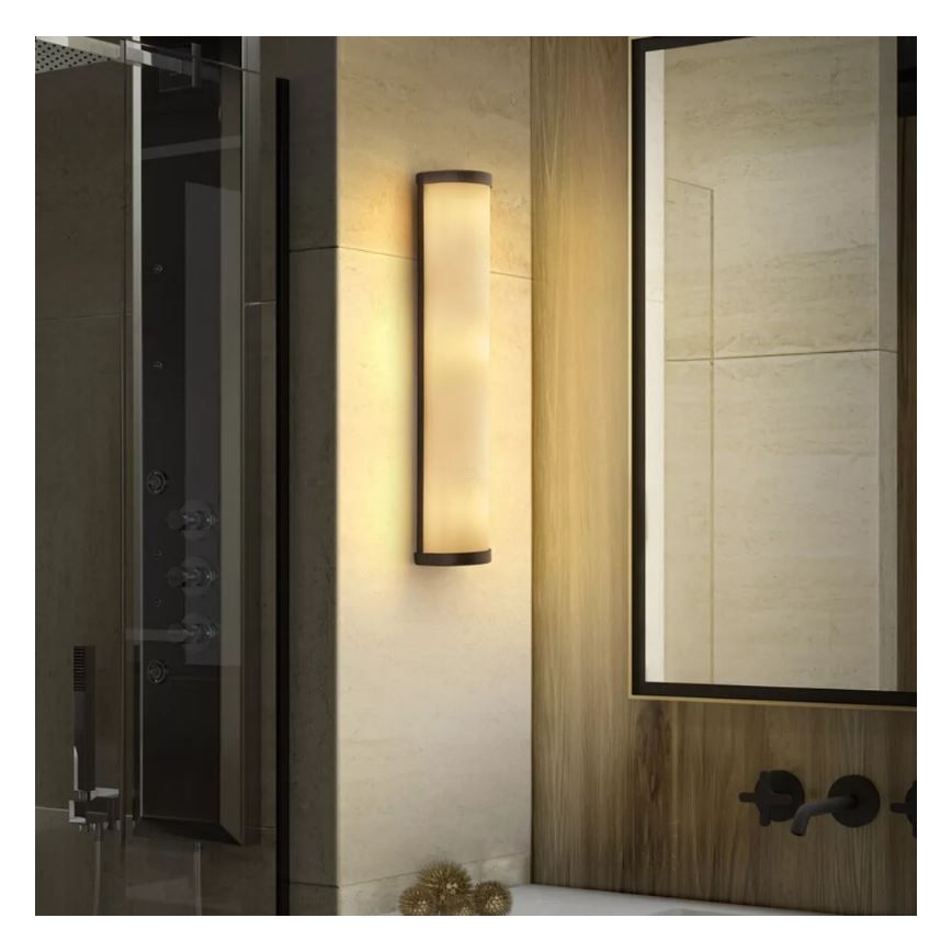 Osram - настінний світильник для ванної кімнати BATHROOM CLASSIC 3xE14/12W/230V IP44 чорний