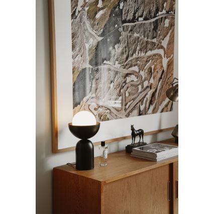 Osram - Настольная лампа DECOR BOWL 1xE14/25W/230V черная