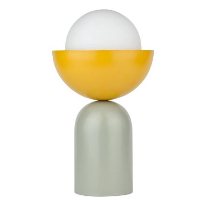 Osram - Настольная лампа DECOR BOWL 1xE14/25W/230V зелёная/жёлтая
