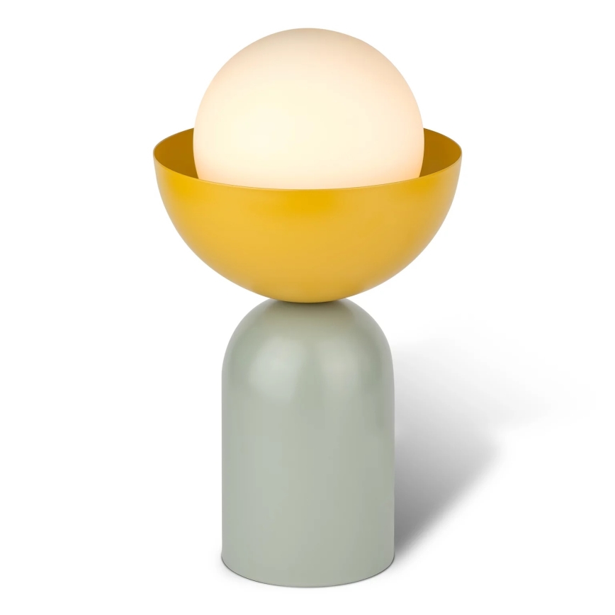 Osram - Настольная лампа DECOR BOWL 1xE14/25W/230V зелёная/жёлтая