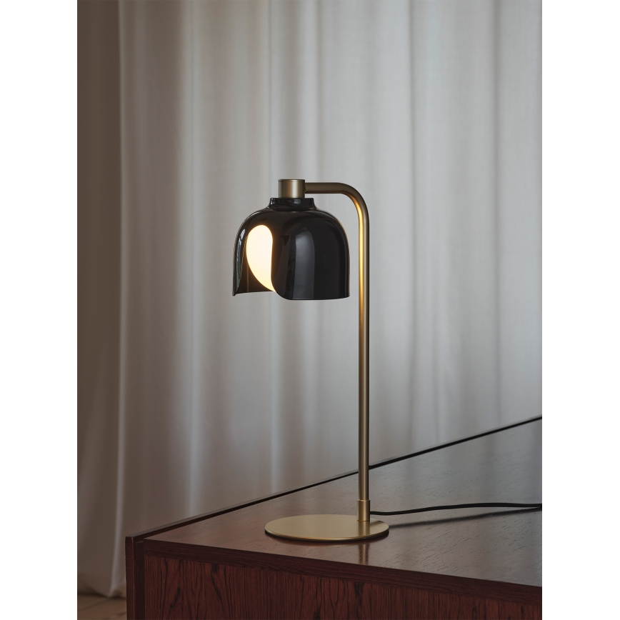 Osram - Настольная лампа DECOR COROLLE 1xG9/20W/230V чёрная/золотая
