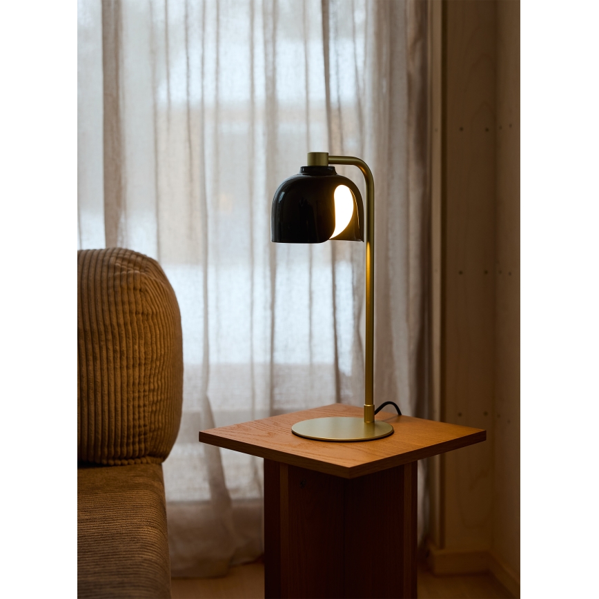Osram - Настольная лампа DECOR COROLLE 1xG9/20W/230V чёрная/золотая