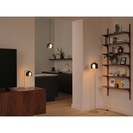 Osram - Настольная лампа DECOR COROLLE 1xG9/20W/230V чёрная/золотая