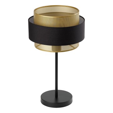 Osram - Настольная лампа DECOR HORNET 1xE27/10W/230V чёрная/золотая