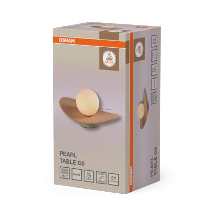 Osram - Настольная лампа DECOR PEARL 1xG9/5W/230V бежевого цвета