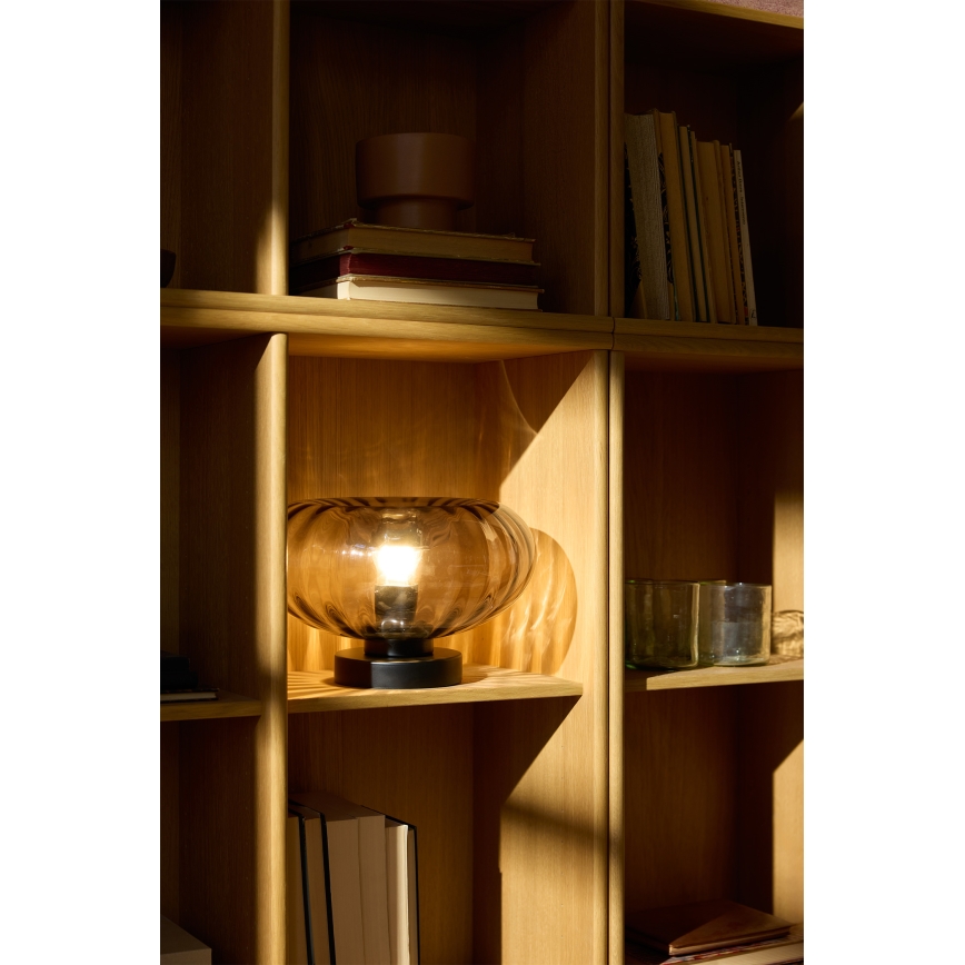 Osram - Настольная лампа DECOR SMOKE 1xE27/12W/230V черный/дымчато-серый