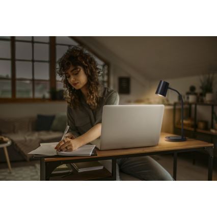 Osram - Настольная лампа DESK LINE 1xGU10/9W/230V черная