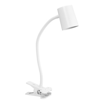 Osram - Настольная лампа с зажимом DESK LINE 1xGU10/9W/230V белая