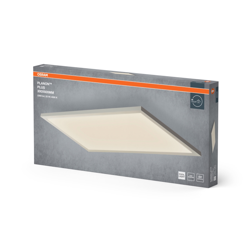 Osram - накладна світлодіодна панель PLANON LED/22W/230V 4000K 30x60 cm біла