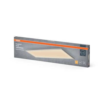 Osram - накладна світлодіодна панель PLANON LED/40W/230V 3000K 30x120 cm біла