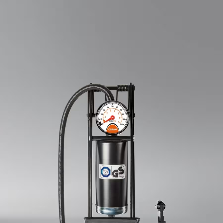 Osram - Ножной воздушный насос с манометром TYREINFLATE 10 ESSENTIAL OFP10ESN