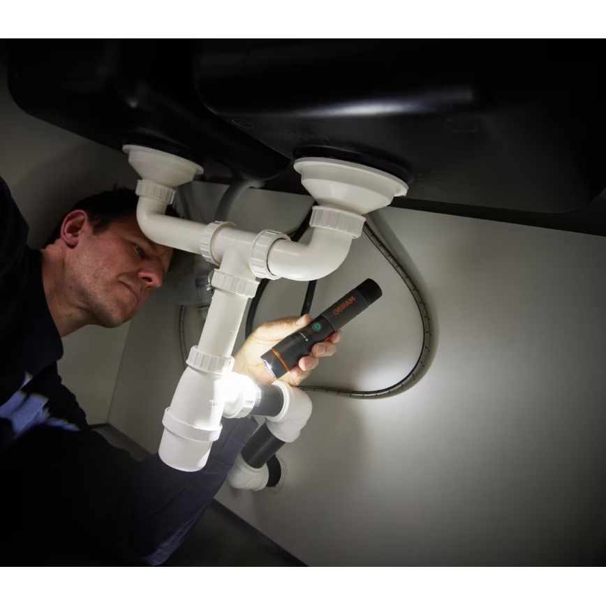 Osram - Перезаряжаемый светодиодный фонарь с регулировкой яркости LEDINSPECT PRO TORCH 1200 LED/13W/3,6V 4000 mAh IP44