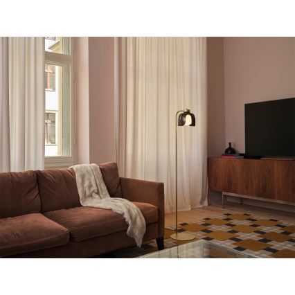 Osram - підлогова лампа DECOR COROLLE 1xE27/15W/230V чорна/золота