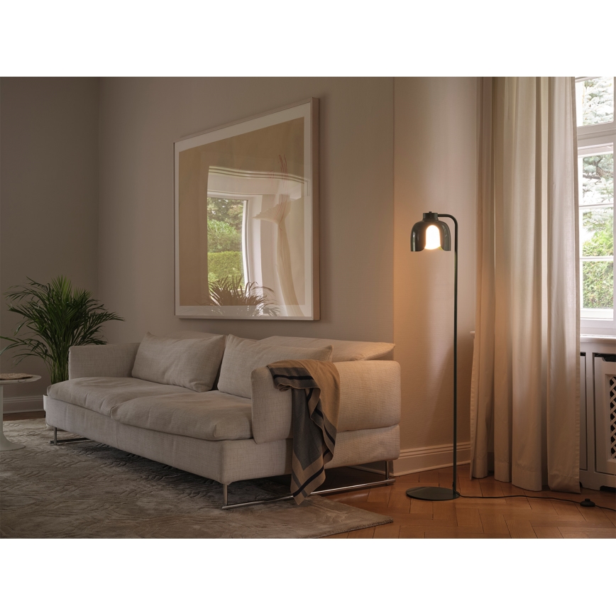 Osram - Підлогова лампа DECOR COROLLE 1×E27/15 Вт/230 В зелена