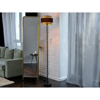 Osram - Підлогова лампа DECOR HORNET 1xE27/10W/230V чорна/золота