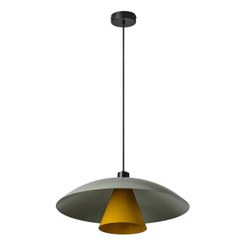 Osram - подвесная люстра на тросе DECOR FLYING MUSHROOM 1×E27/25W/230V, диам. 50 см, зеленая
