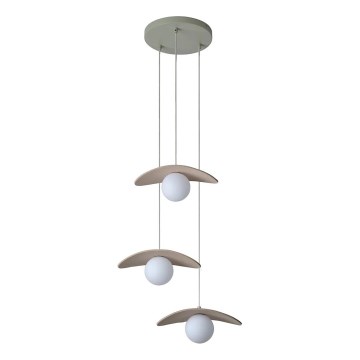 Osram - Подвесная люстра на тросе DECOR PEARL 3xG9/5W/230V бежевая