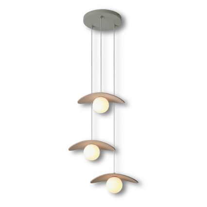 Osram - Подвесная люстра на тросе DECOR PEARL 3xG9/5W/230V бежевая