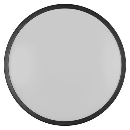 Osram - потолочный светильник для ванной DISC LED, 18W/230V, 3000/4000K, диаметр 30 см, IP44, чёрный