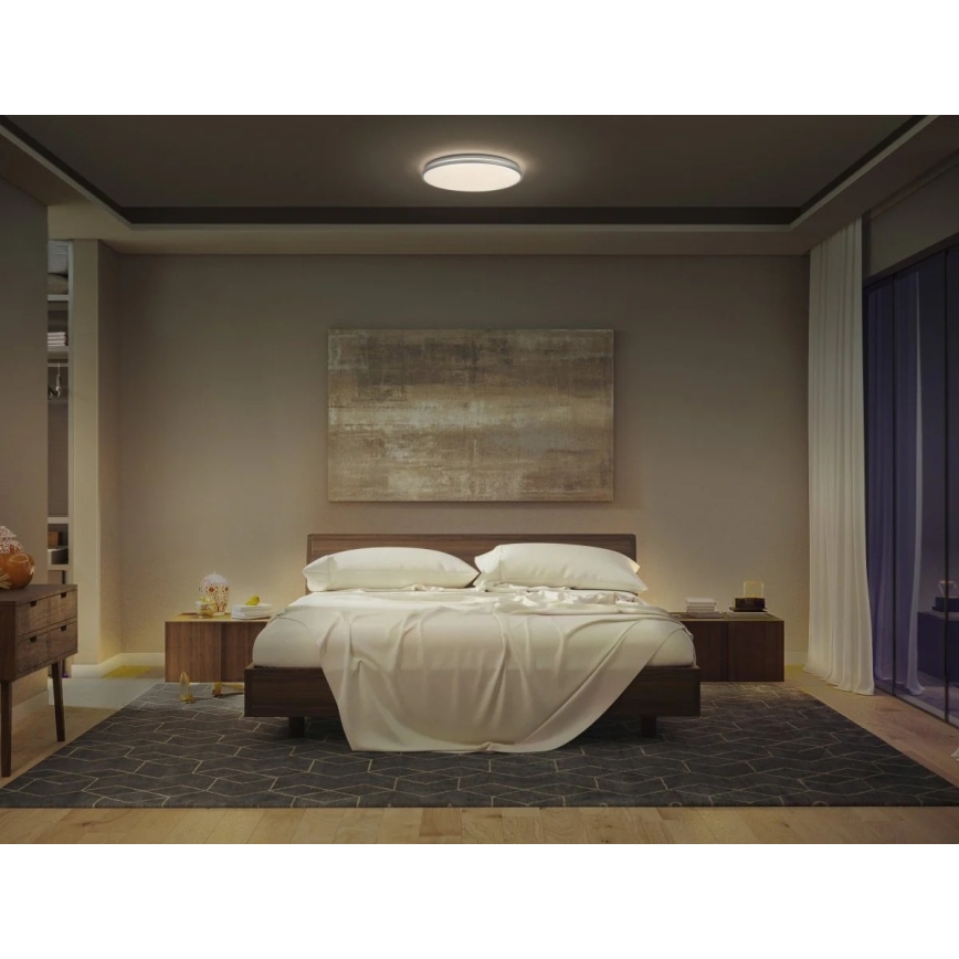 Osram - потолочный светильник ORBIS DUBLIN LED/36W/230V, диаметр 49 см, серебристый