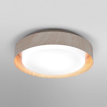 Osram - Потолочный светильник ORBIS MADRID 2xE27/10W/230V, диаметр 29 см, отделка под дерево