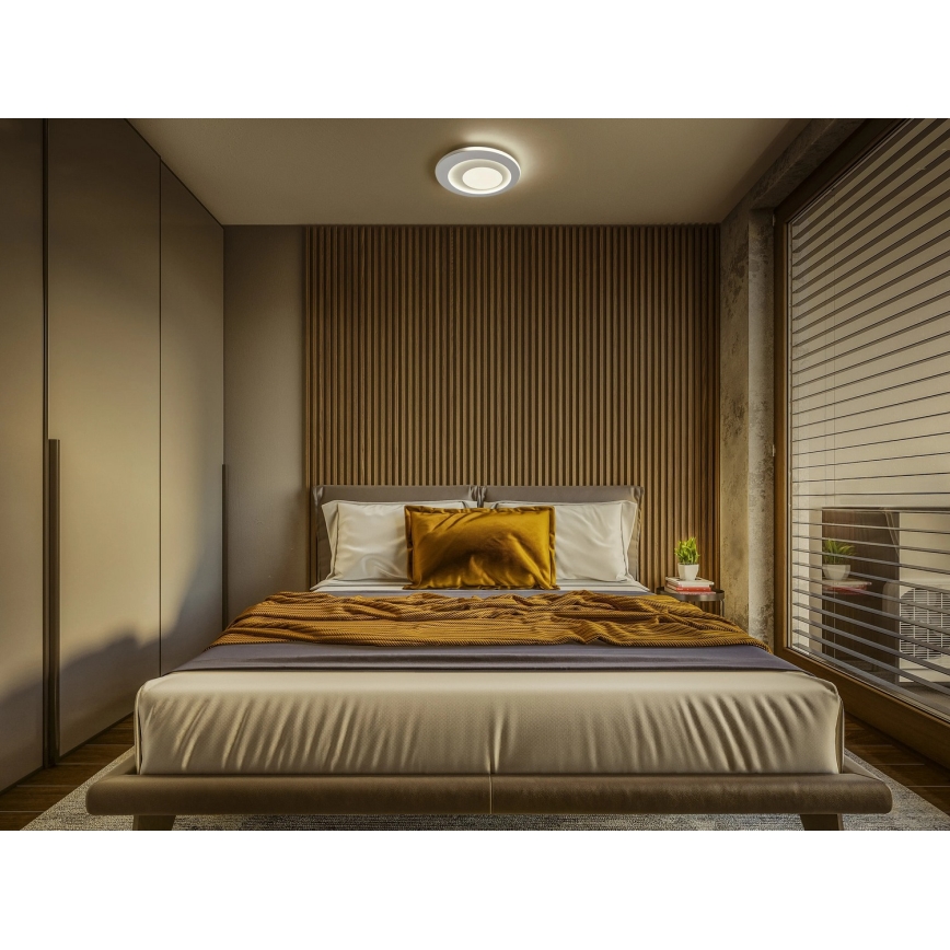 Osram - потолочный светильник ORBIS SPIRAL LED, 27 Вт, 230 В, диаметр 40 см, белый