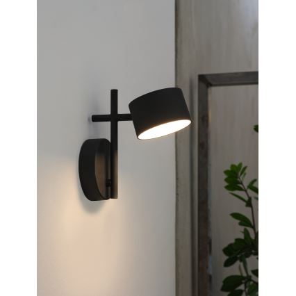 Osram - LED затемнюваний настінний сенсорний світильник DECOR KYOTO LED/12W/230V CRI 90 чорний
