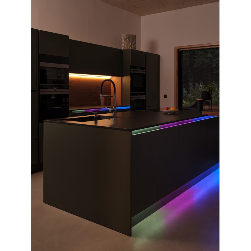 Osram - RGB LED-стрічка з регульованою яскравістю SMART+ MAGIC, 3 м, LED/22 Вт/230 В, Wi‑Fi + пульт дистанційного керування
