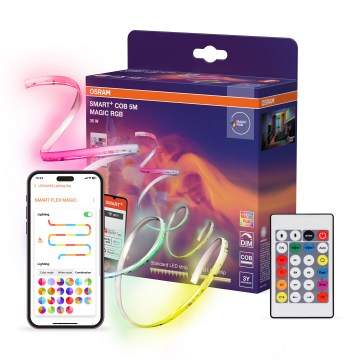Osram - RGB LED-стрічка з регулюванням яскравості SMART+ MAGIC 5m LED/35W/230V Wi-Fi + пульт дистанційного керування