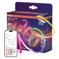 Osram - RGB LED-стрічка з регульованою яскравістю SMART+ MAGIC, 3 м, LED/22 Вт/230 В, Wi‑Fi + пульт дистанційного керування