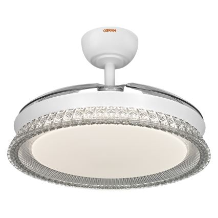Osram - LED RGB затемнюваний стельовий світильник з вентилятором CIERZO LED/35W/230V 3000-6500K + пульт дистанційного керування