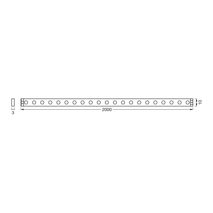 Osram - LED RGB стрічка з регулюванням яскравості для телевізора FLEX AUDIO 2m LED/3,6W/5V + дистанційне керування