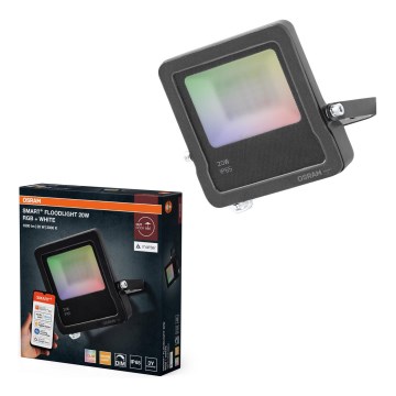 Osram - RGBW прожектор із регулюванням яскравості SMART+ FLOODLIGHT LED/20W/230V IP65 Wi-Fi