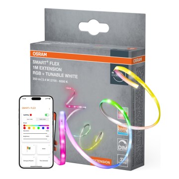 Osram - Розширювальний комплект для димованої RGB+TW LED-стрічки SMART+ FLEX 1m LED/3,4W/24V 2700-6500K Wi-Fi