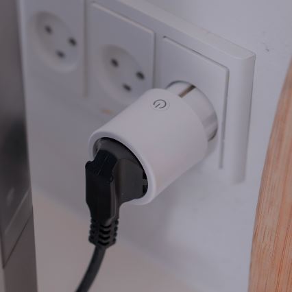 Osram - Розумна розетка SMART+ MATTER SCHUKO 2300W/230V/10A Wi-Fi біла