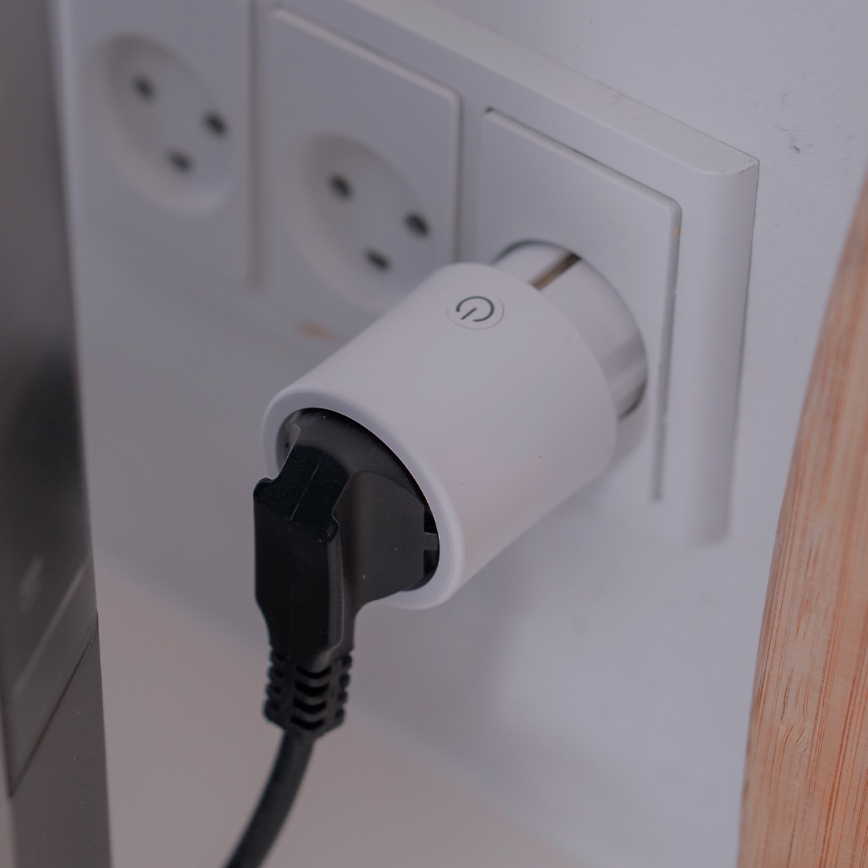 Osram - Розумна розетка SMART+ MATTER SCHUKO 2300W/230V/10A Wi-Fi біла